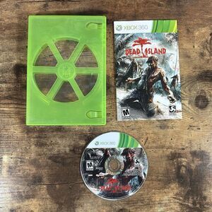 Dead Island (Microsoft Xbox 360, 2011) DISC & MANUAL NO CASE ART